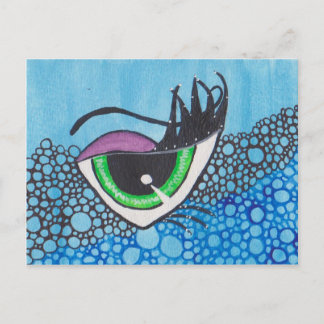 Ode to Natalie VonRaven Postcard