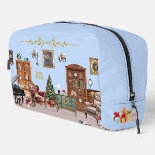 Ode to The Nutcracker Ballet Blue Toiletry Bag