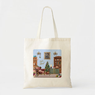 Ode to The Nutcracker Ballet Blue Tote Bag