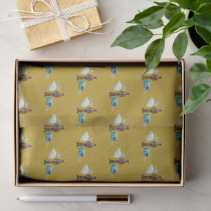 Ode to the Nutcracker Ballet Gold Tissue Paper