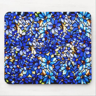 Ode to Tiffany Clematis Mouse Pad