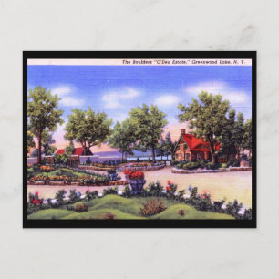 O'Dea Estate, Greenwood Lake, NY Vintage Postcard
