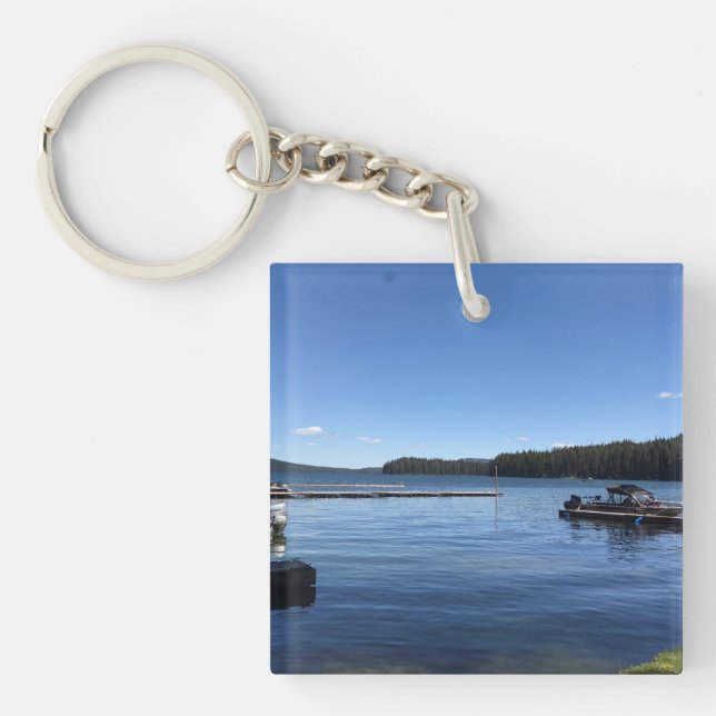 Odell Lake, Oregon Key Ring (Front)
