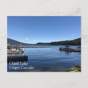 Odell Lake, Oregon Postcard