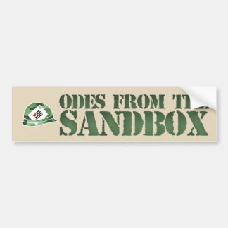 Odes From The Sandbox Bumper Sticker
