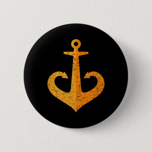 Odesa Odessa Anchor Emblem Symbol Ukraine Ukr 6 Cm Round Badge