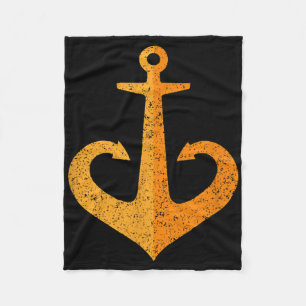 Odesa Odessa Anchor Emblem Symbol Ukraine Ukr Fleece Blanket