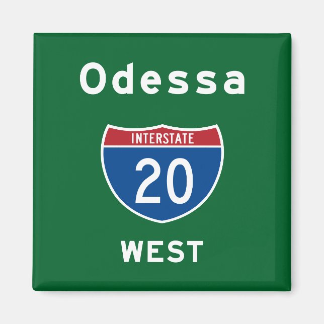 Odessa 20 magnet (Front)