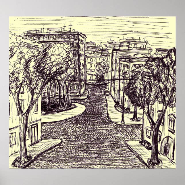 Odessa memories art poster (Front)