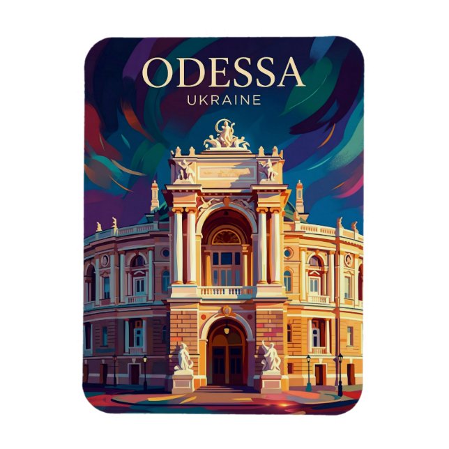 Odessa Ukraine Magnet (Vertical)