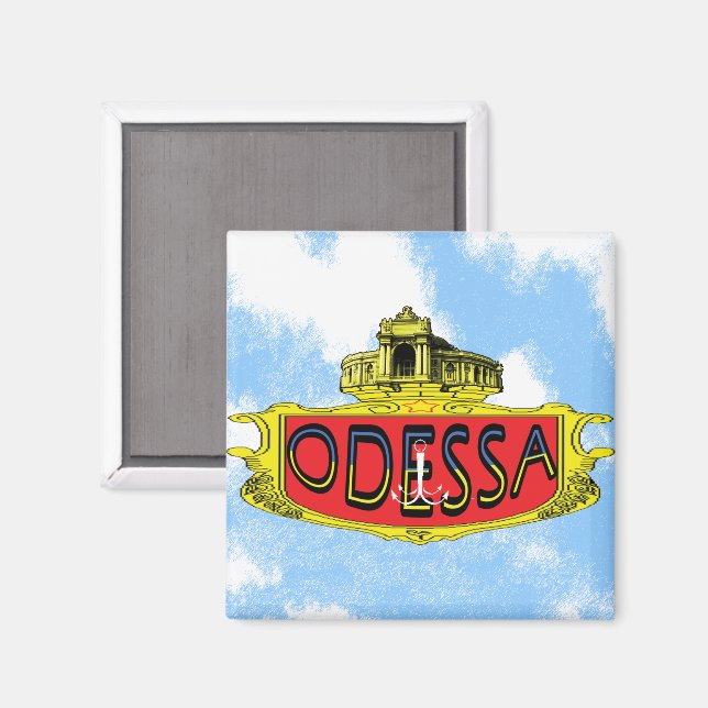 Odessa Ukraine Magnet (Front/Back)