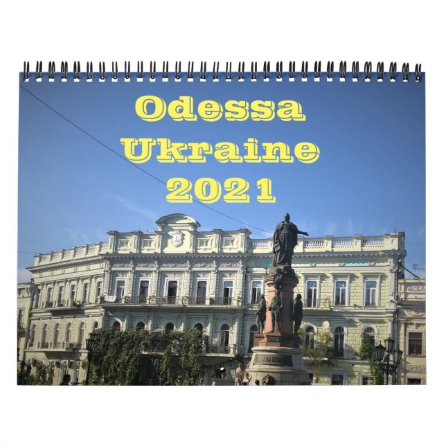 Odessa Ukraine photography calendar 2021 (Cover)