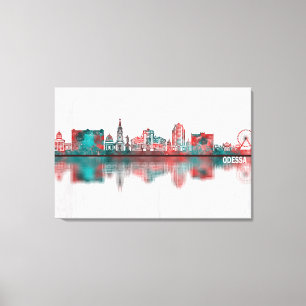 Odessa Ukraine Skyline Canvas Print