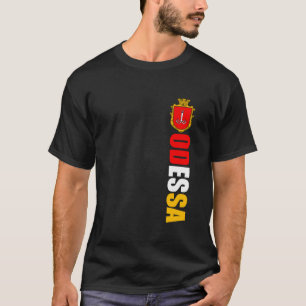 Odessa Ukraine Souvenirs Flag of Odesa Gift Proud  T-Shirt