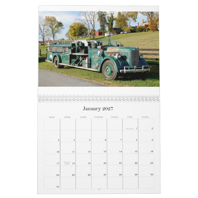ODHFS 2009 - Single Pic per Month Calendar (Jan 2027)