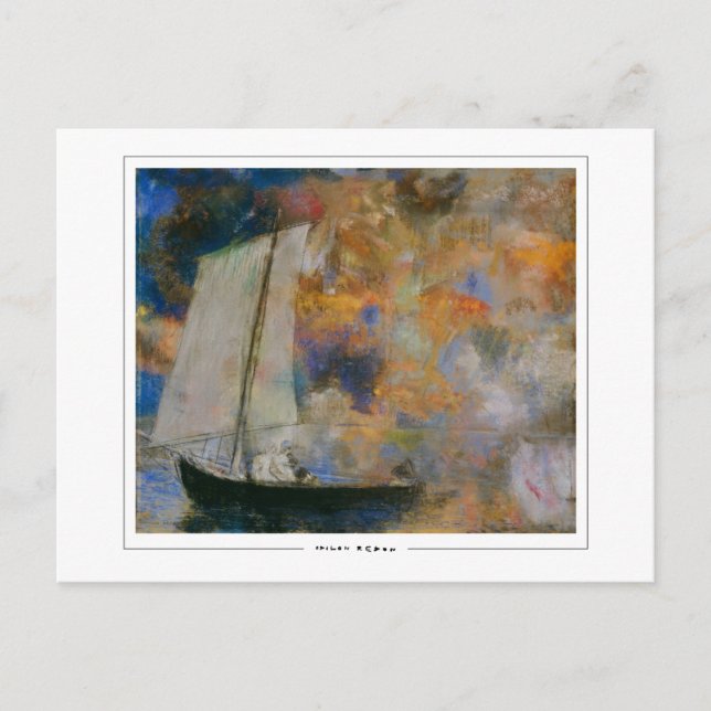 Odilon Redon #16 - Fine Art Postcard (Front)