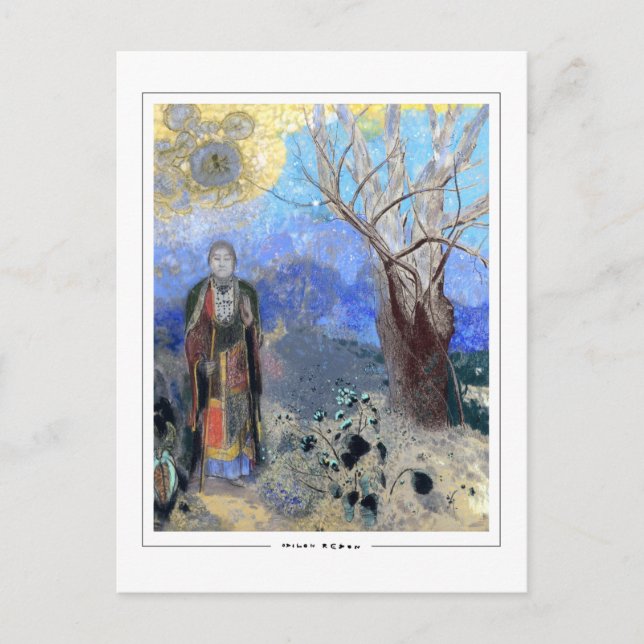 Odilon Redon #19 - Fine Art Postcard (Front)