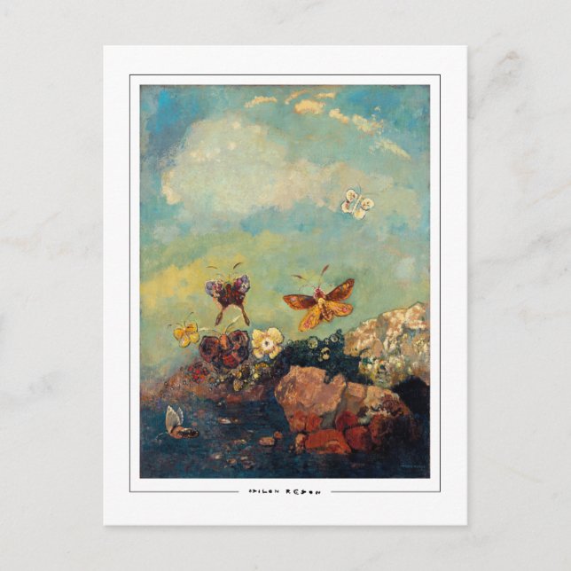 Odilon Redon #22 - Fine Art Postcard (Front)