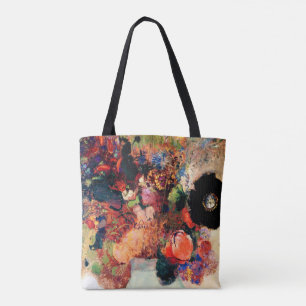Odilon Redon - Black Poppy Tote Bag