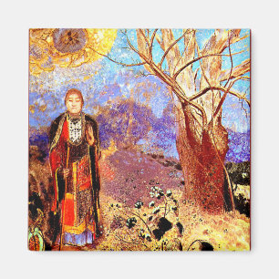 Odilon Redon - Buddha Magnet