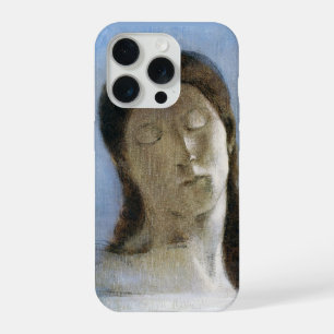 Odilon Redon, closed eyes 1890 iPhone 15 Pro Case