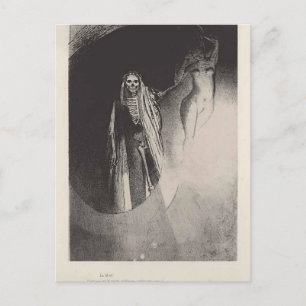 Odilon Redon- Death Postcard