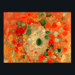 Odilon Redon - Nasturtiums Poster<br><div class="desc">Odilon Redon artwork,  Nasturtiums.</div>