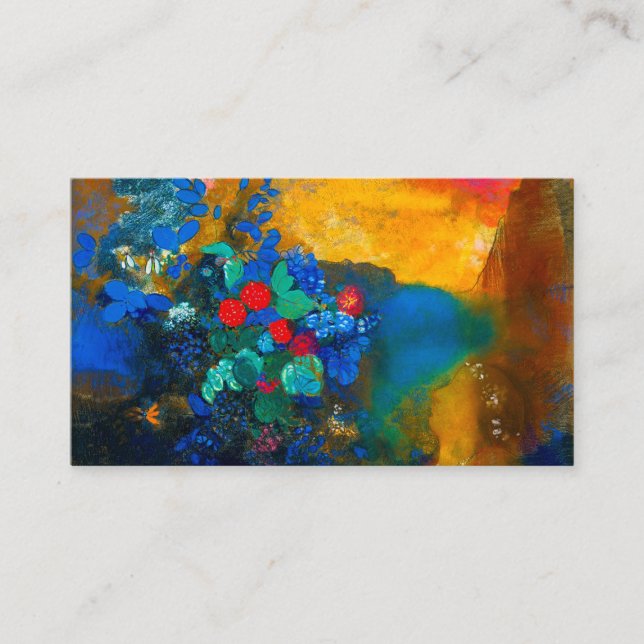 Odilon Redon - Ophelia Business Card (Front)