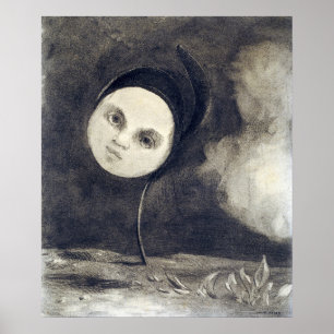Odilon Redon, Strange Flower Poster