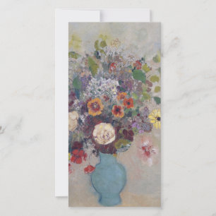 Odilon Redon - Vase Of Flowers Holiday Card