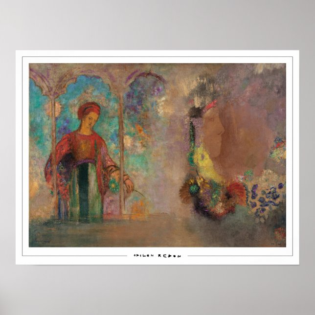 Odilon Redon Zedign Art Poster #20 (Front)