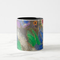 Odilon Redon's abstract flower background.