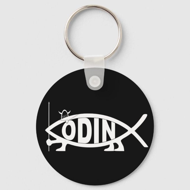 Odin Fish Key Ring (Front)