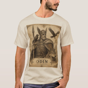 Odin King of Asgard Norse Mythology T-Shirt