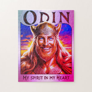 ODIN, MY SPIRIT IN MY HEART. JIGSAW PUZZLE