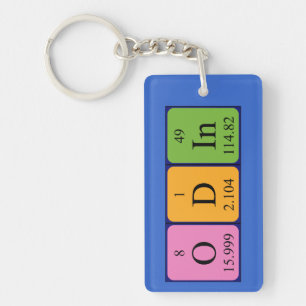 Odin periodic table name keyring