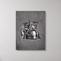 Odin Ravens on Stone Throne Viking Mythology Stone