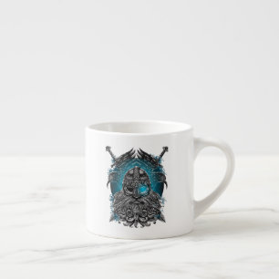Odin ravens Viking Mythology Valhalla awaits Espresso Cup