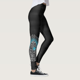 Odin ravens Viking Mythology Valhalla awaits Leggings