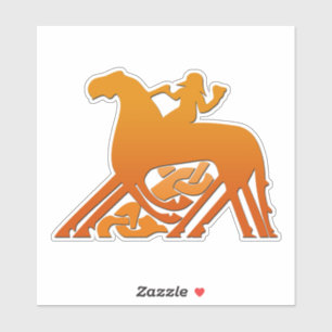 Odin Riding on Sleipner Viking Mythology