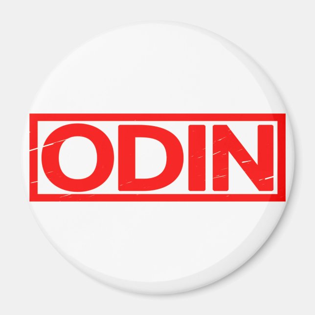 Odin Stamp Magnet (Front)