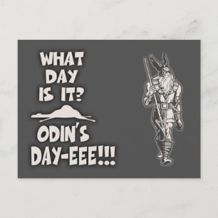 Odin's Day Postcard