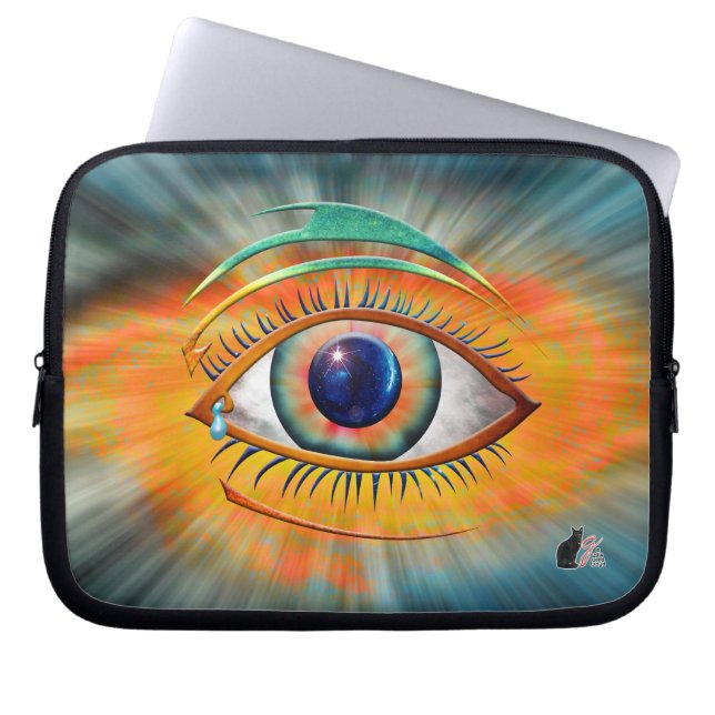 Odin's Eye Laptop Sleeve (Front)