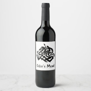 Odin's Mead Wine Label