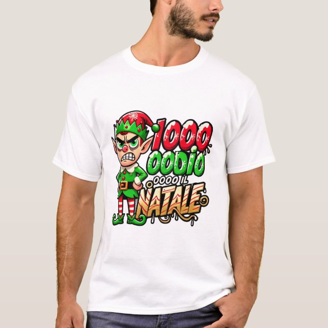 Odio il Natale T-Shirt (Front)