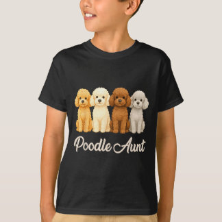 Odle Aunt Cute Dog Lover Gift Funny Women Puppy Ow T-Shirt