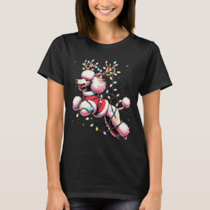 Odle Santa Christmas Tree Lights, Funny Ugly Pajam T-Shirt