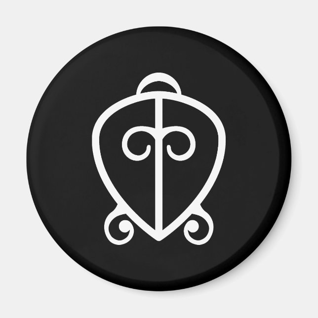 Odo Nnyew Fie Kwan | Power of Love Symbol Magnet (Front)