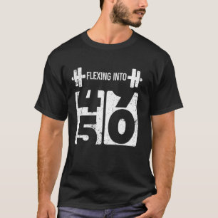 Odometer Fitness 50s Birthday 50 Years Funny Worko T-Shirt
