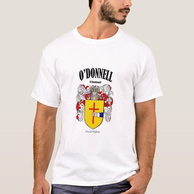 O'DONNELL Crest Translation & Meaning T-Shirt (Front)